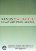 Kamus Dwibahasa : Bahasa Mooi-Bahasa Indonesia