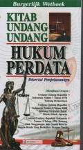 KITAB UNDANG UNDANG HUKUM PERDATA
