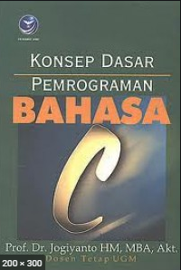 Image of KONSEP DASAR PEMROGRAMAN BAHASA C