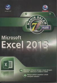 Image of MAHIR DALAM 7 HARI microsoft exel 2013