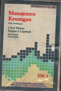 Image of MANAJEMEN KEUANGAN EDISI KE DELAPAN