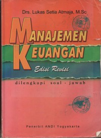 Image of MANAJEMEN KEUANGAN EDISI REVISI