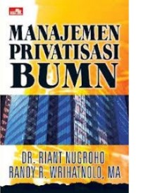 Image of MANAJEMEN PRIVATISASI BUMN