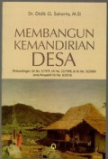 Membangun Kemandirian Desa