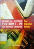 MEMBEDAH, MERAKIT PENTIUM I-IV DAN MERAWAT KOMPUTER
