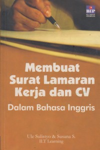 Image of Membuat Surat Lamaran Kerja dan CV dalam Bahasa Inggris