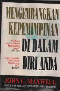 Image of MENGEMBANGKAN KEPEMIMPINAN DI DALAM DIRI ANDA
