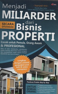 Image of MENJADI MILIARDER DARI BISNIS PROPORTI
