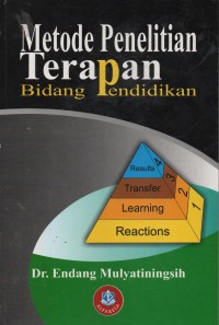 Image of METODE PENELITIAN TERAPAN BIDANG PENDIDIKAN