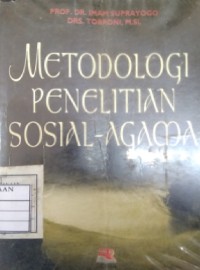 Image of METODOLOGI PENELITIAN SOSIAL AGAMA