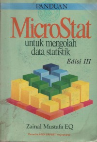 Image of MICROSTAT UNTUK MENGOLOLA DATA STATISTIK EDISI 111