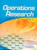 OPRATIONS RESEARCH Jilid 1
