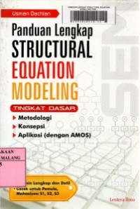 Image of PANDUAN LENGKAP STRUCTURAL EQUATION MODELING