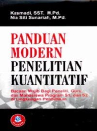 Image of Panduan modern penelitian kuantitatif