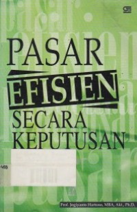 Image of PASAR EFISIEN SECARA KEPUTUSAN