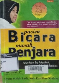 Image of Pasien bicara masuk penjara