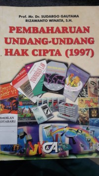 Image of PEMBAHARUAN UNDANG-UNDANG HAK CIPTA (1997)