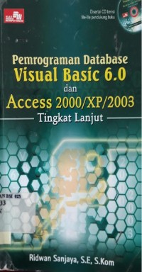 Image of Pemprograman Database Visual Basic 6.0 Access 2000/XP/2003