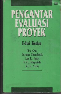 Image of PENGANTAR EVALUASI PROYEK