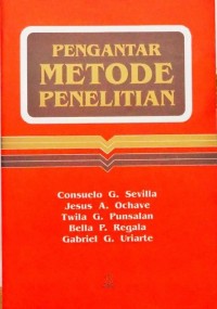 Image of Pengantar metode penelitian
