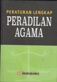 Image of PERATURAN LENGKAP PERADILAN AGAMA