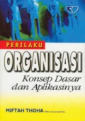 Perilaku Organisasi : Konsep Darar dan Aplikasinya