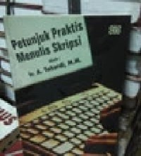Image of PETUNJUK PRAKTIS MENULIS SKRIPSI