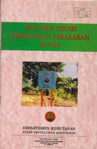 Image of Petunjuk Teknis Pemdamana Kebakaran Hutan