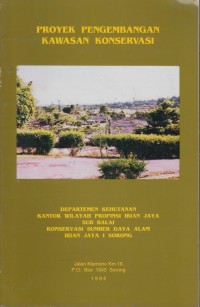 PROYEK PENGEMBANGAN KAWASAN KONSERVASI