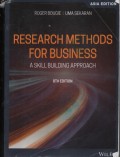 RESEARCH METHODS FOR BUSINESS