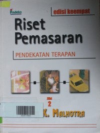 Image of RISET PEMASARAN pendekatan terapan ED 4 JIL 2