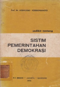 Image of Sedikit tentang sistem pemerintahan demokrasi