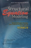 STRUCTURAL EQUATION MODELING