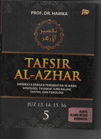 Image of TAFSIR AL-AZHAR