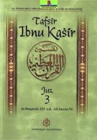 Image of Tafsir Ibnu Kasir - Juz 3