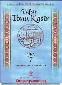 Image of Tafsir Ibnu Kasir - Juz 7
