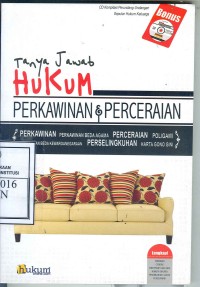 Image of Tanya Jawab Hukum Perkawinan dan Perceraian