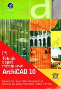 Image of TEKNIK CEPAT MENGUASI ARCHICAD 10