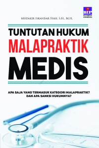 Image of TUNTUTAN HUKUM MALAPRAKTIK MEDIS